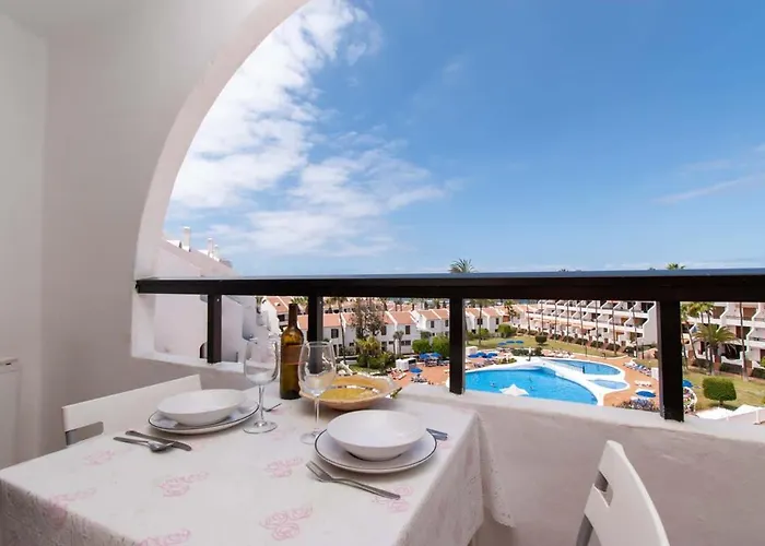 Parque Santiago Ii 269 - With Sea And Pool Views * Playa de las Americas (Tenerife)